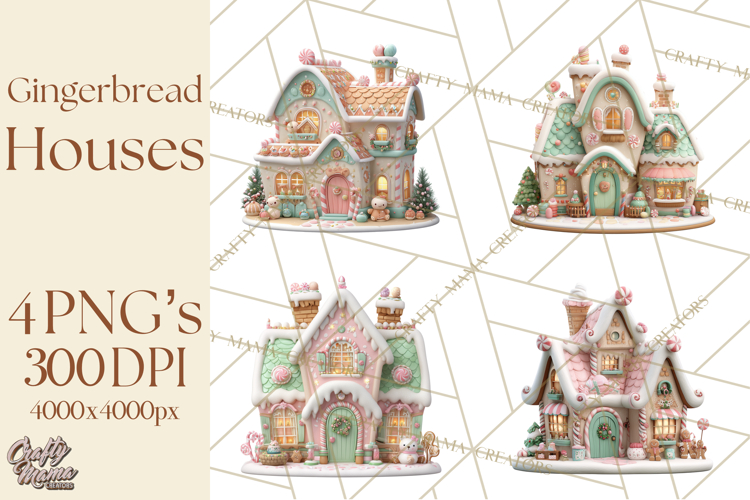 Gingerbread House Clipart Image 14