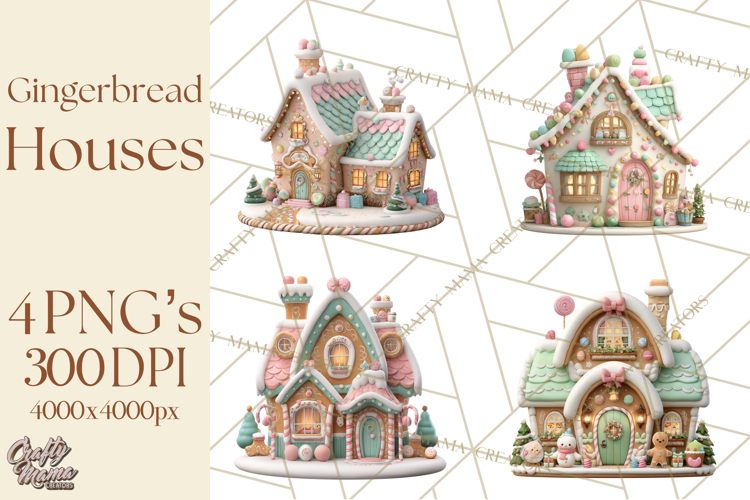 Gingerbread House Clipart Image 16