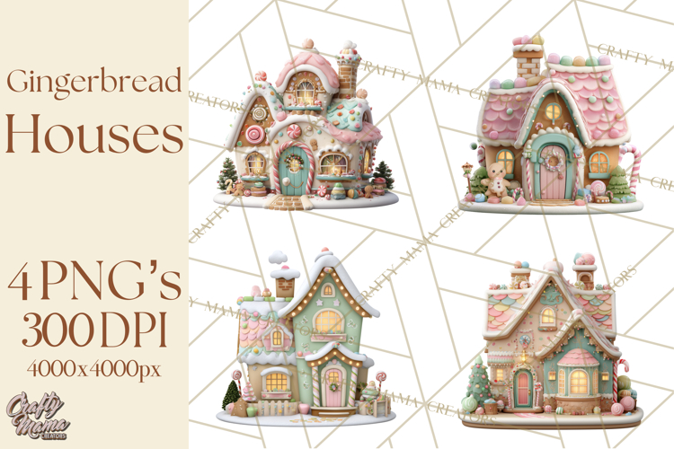 Gingerbread House Clipart Image 23