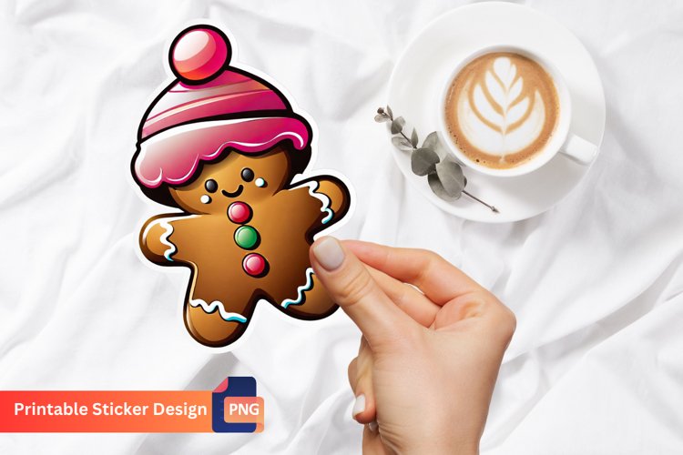 Gingerbread Cookie Clipart Image 12