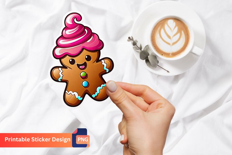 Gingerbread Cookie Clipart Image 13