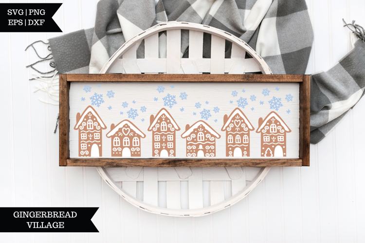 Gingerbread SVG | Winter SVG | Snow SVG | Christmas SVG