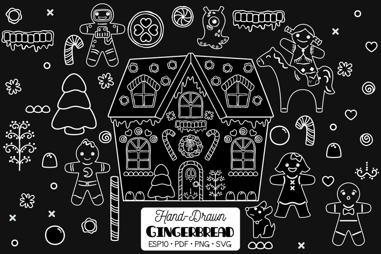 Gingerbread House Svg Image 6