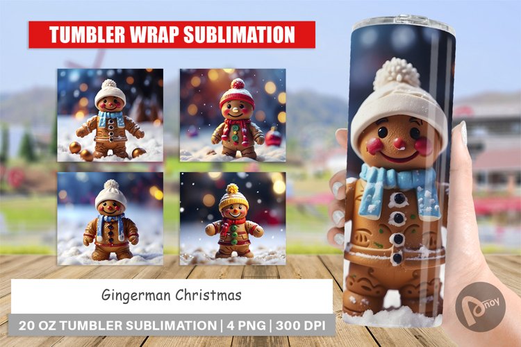 Christmas Tumbler Wrap Image 4