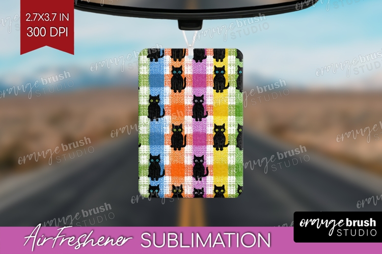 Gingram Halloween Air Freshener PNG - Spooky Cute PNG