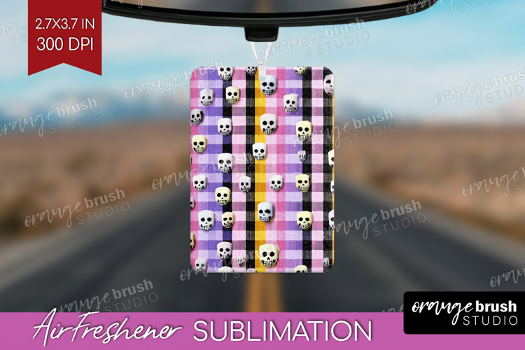 Gingram Halloween Air Freshener PNG - Spooky Cute PNG
