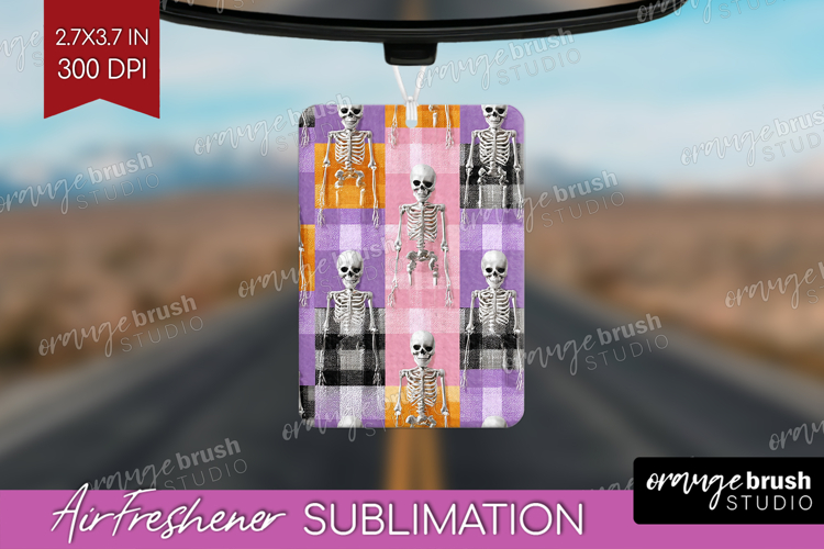 Gingram Halloween Air Freshener PNG - Spooky Cute PNG