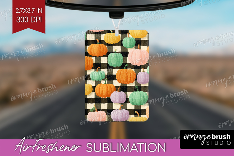 Gingram Halloween Air Freshener PNG - Spooky Cute PNG