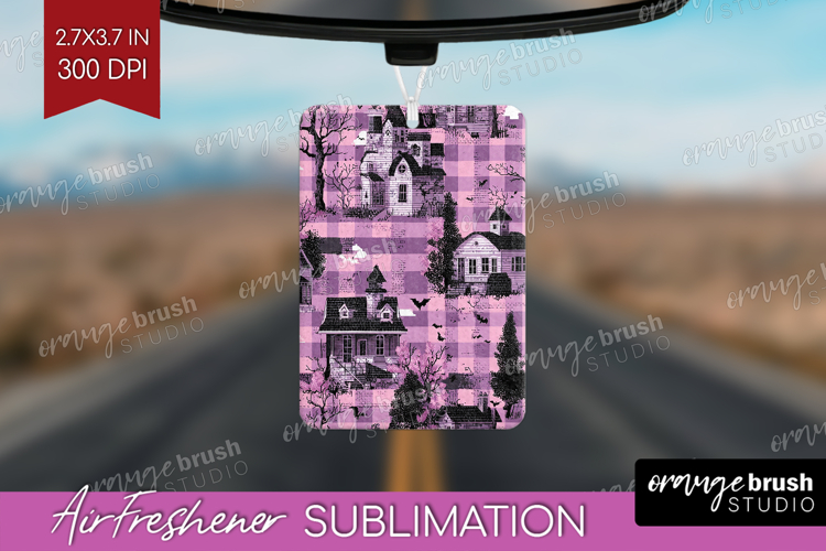 Gingram Halloween Air Freshener PNG - Spooky Cute PNG