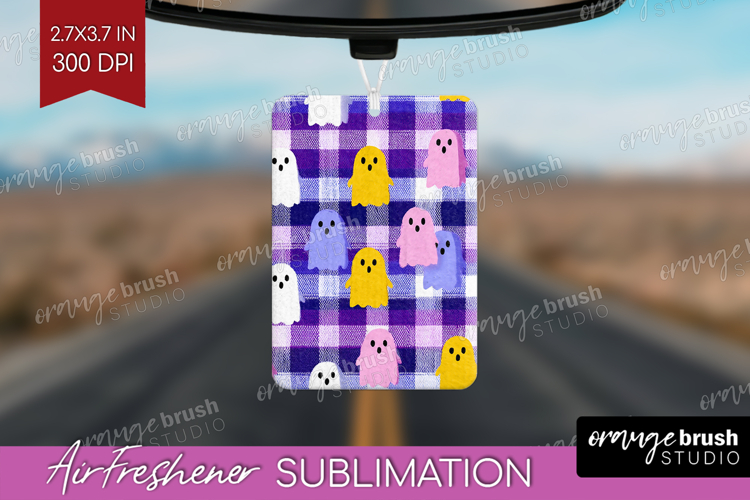 Gingram Halloween Air Freshener PNG - Spooky Cute PNG