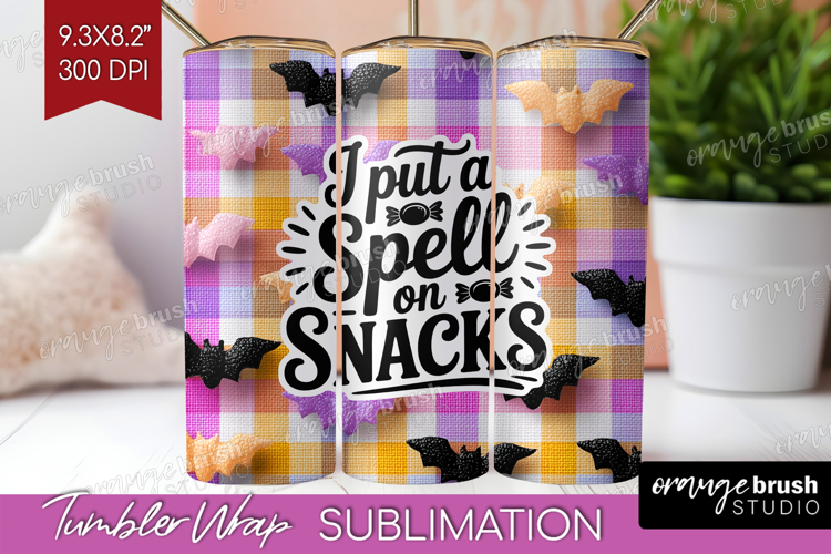 Sarcastic Quote Tumbler Wrap - Halloween Tumbler PNG