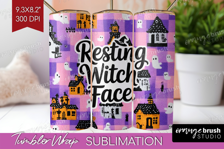 Sarcastic Quote Tumbler Wrap - Halloween Tumbler PNG