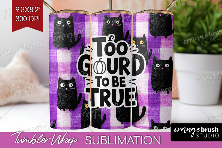 Sarcastic Quote Tumbler Wrap - Halloween Tumbler PNG