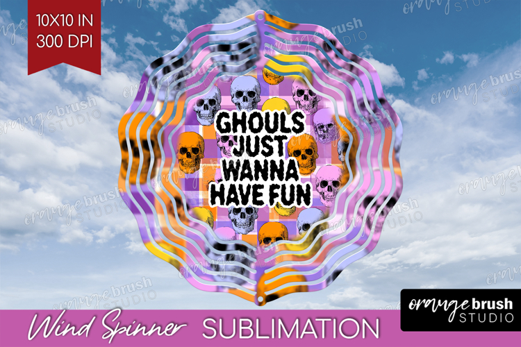 Sarcastic Quote Wind Spinner Sublimation PNG - Halloween