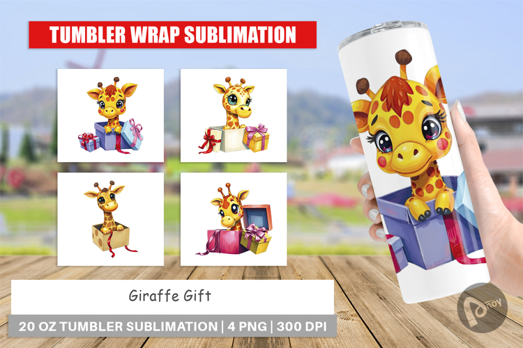 Tumbler Giraffe Gift