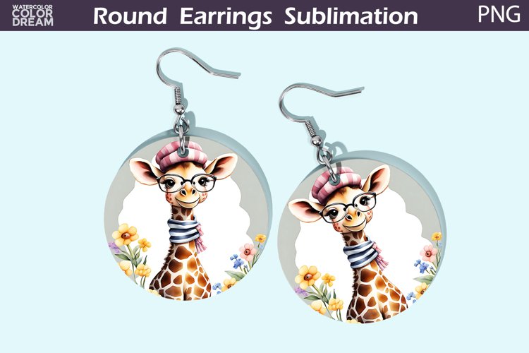 Cute Giraffe Clipart Image 12