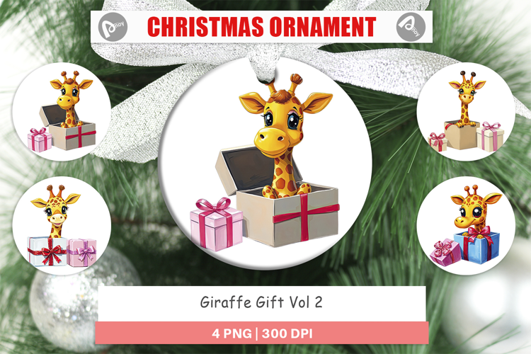 Ornament Giraffe Gift