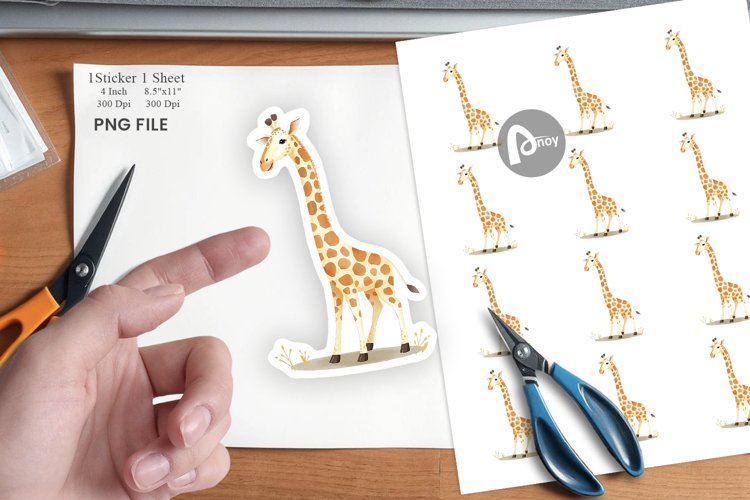 Giraffe Png Image 12