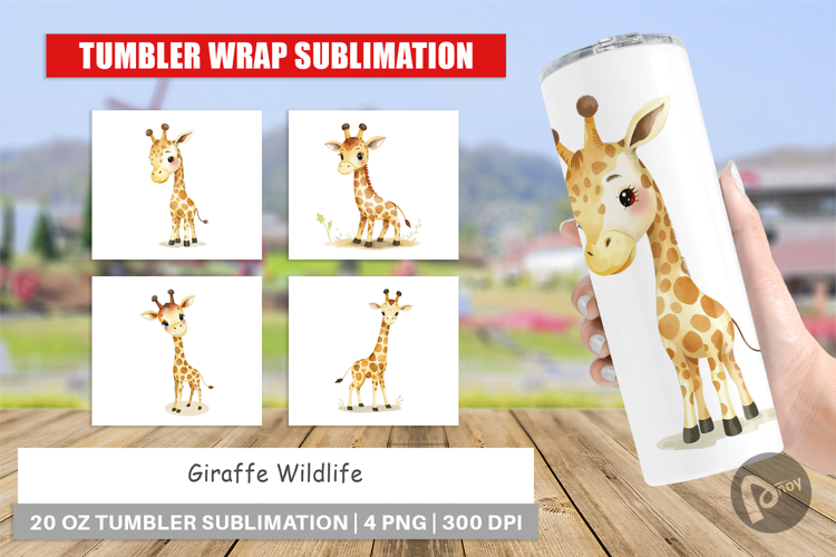 Tumbler Giraffe Wildlife