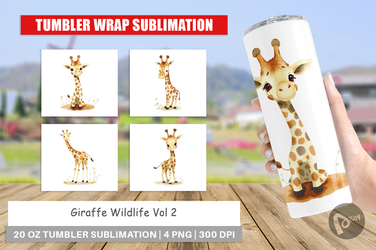 Tumbler Giraffe Wildlife