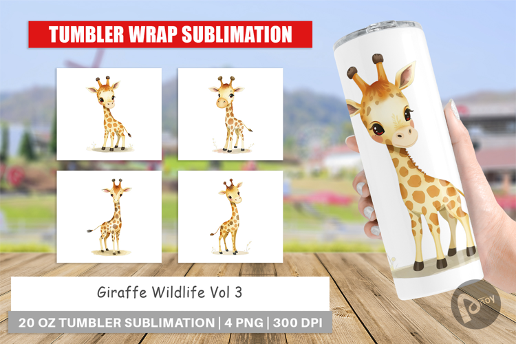 Tumbler Giraffe Wildlife