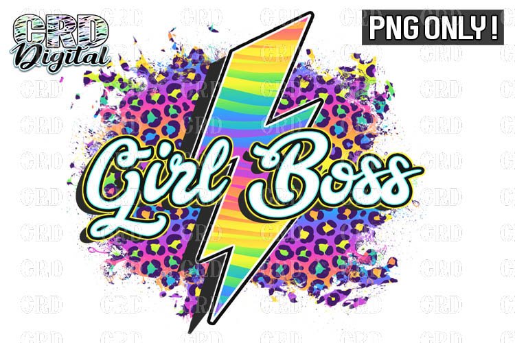 Girl Boss Sublimation PNG Only !