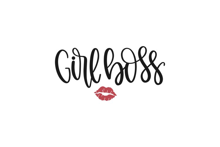 Girl Boss SVG Cut File