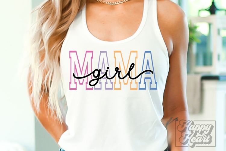 Girl Mama SVG - Mom Life PNG - Mom Of Girls Mothers Day Gift