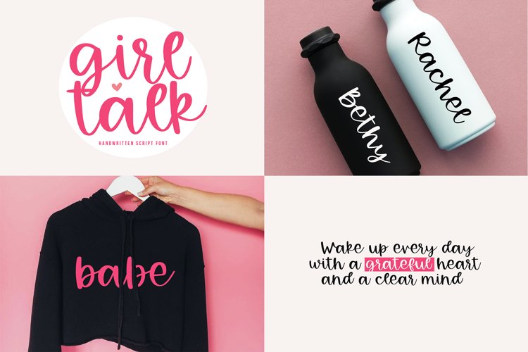 Cute Handwritten Font Bundle - 15 fonts for crafters!