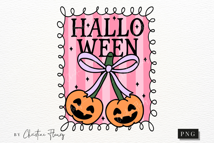 Coquette Cherry Halloween PNG | Coquette Girly PNG