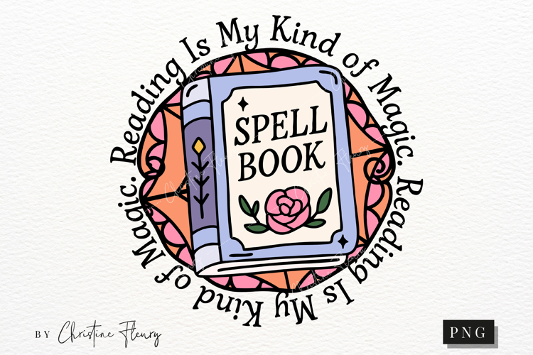 Bookish Halloween PNG | Coquette Girly PNG