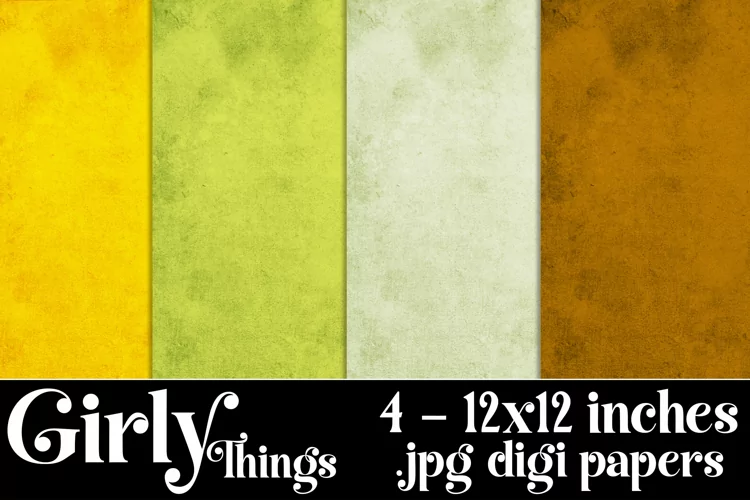 Girly Things Color Palette, Cardstock 12x12 Texture Paper