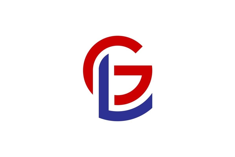 GL LG logo Design