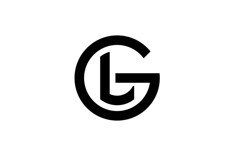 GL LG logo Design