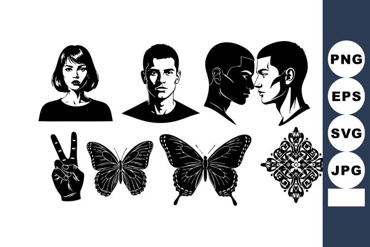 Human Head Silhouette Image 24