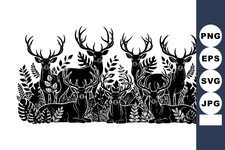 Deer Clipart Image 6