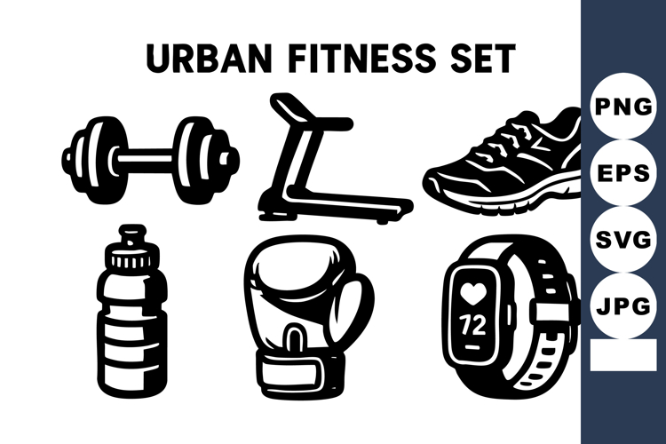 Dumbbell Clipart