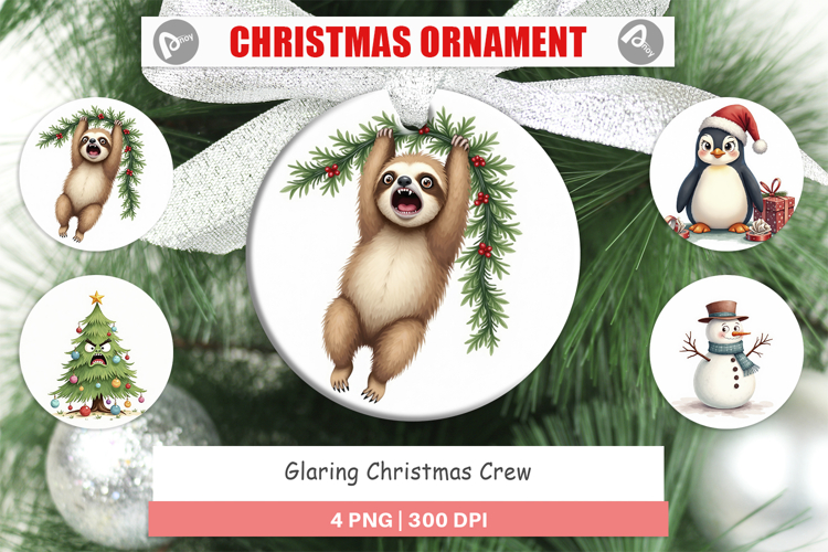 Christmas Ornament Clipart Image 22