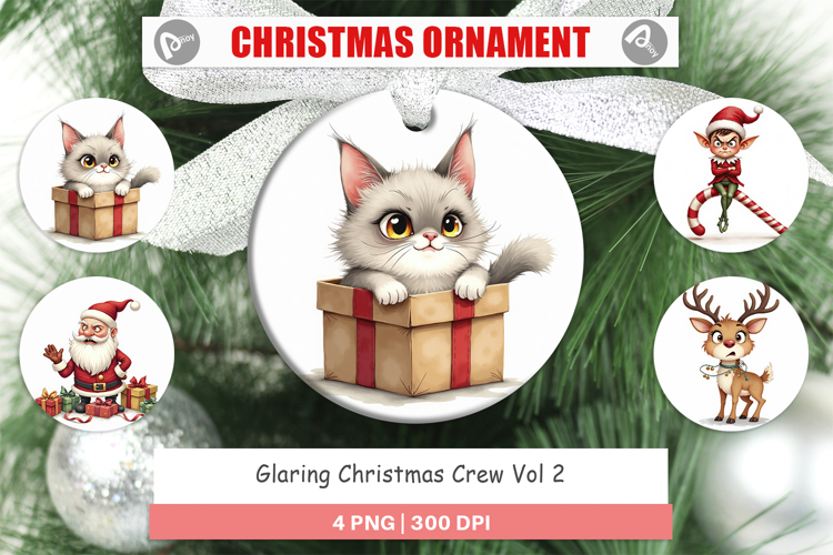 Christmas Ornament Clipart Image 21