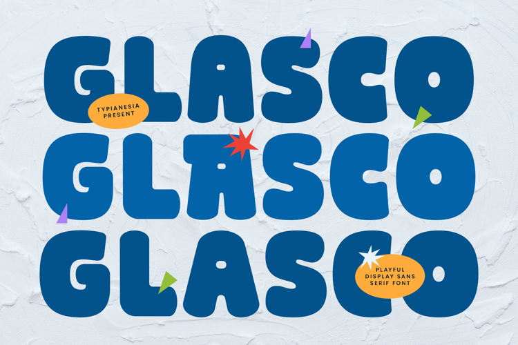 Glasco - Playful & Bold Rounded Sans Serif Font