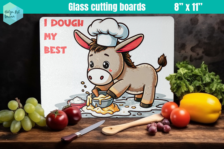 Funny farm animals | Glass Cutting Boards Kitchen