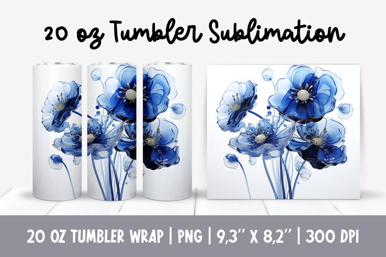 Alcohol Ink Tumbler Wrap Image 18