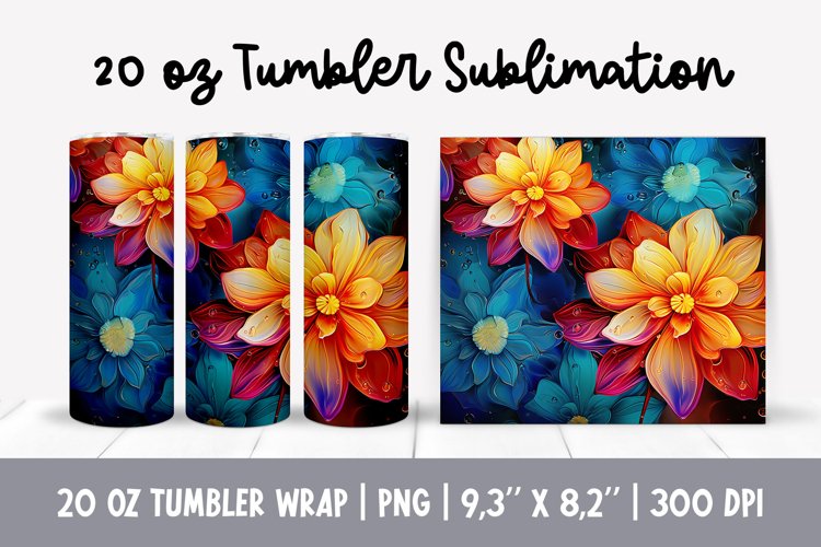 Alcohol Ink Tumbler Wrap Image 17