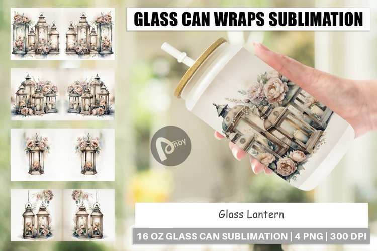 Glass Can Glass Lantern example image 1