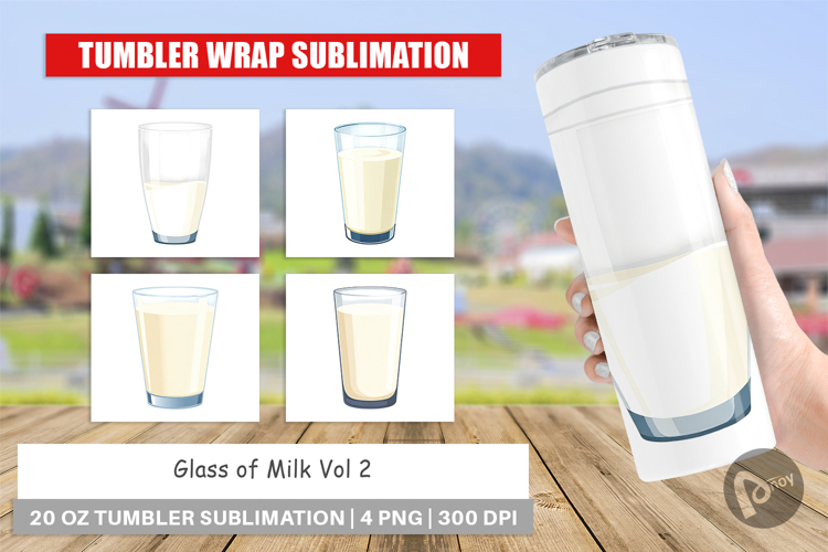 Tumbler Glass of Milk