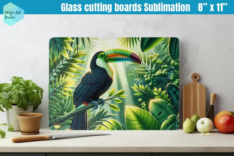 Glass Cutting Boards Kitchen | Toucan