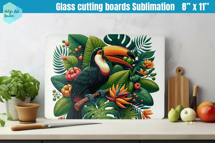 Glass Cutting Boards Kitchen | Toucan