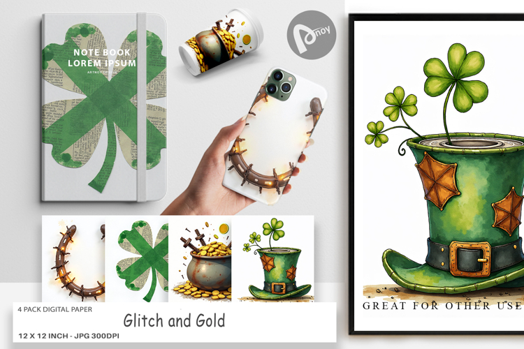 St Patricks Day Sublimation Image 19