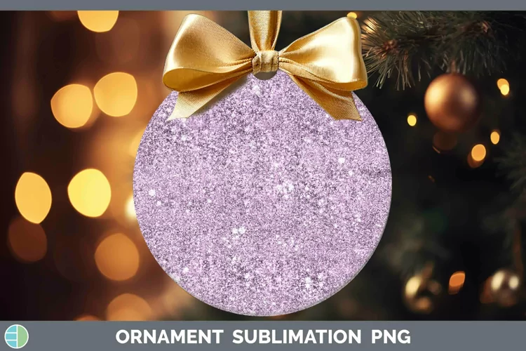 Glitter Berry Ornament Sublimation Bauble Designs
