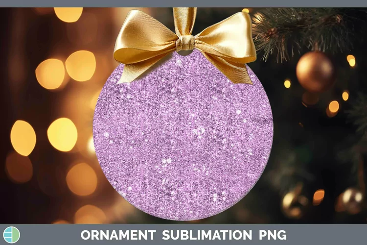 Glitter Berry Ornament Sublimation Bauble Designs